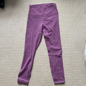 Lululemon Wunder Train leggings, size 6